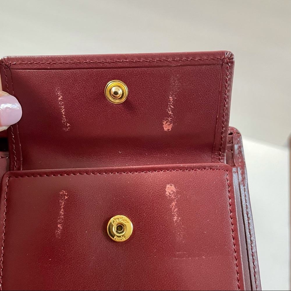 CARTIER Paris Vintage Signature Bi-fold Wallet - Picture 6 of 10
